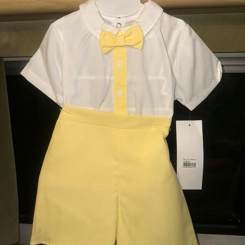 Daisy Lemon Romper Set