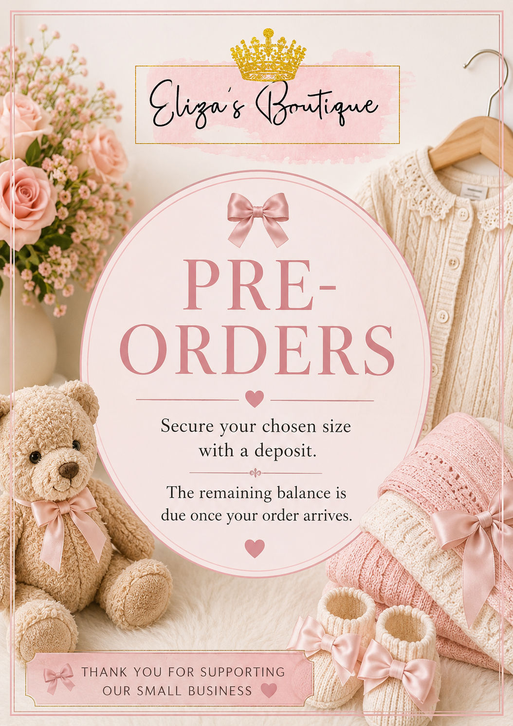 PRE-ORDERS