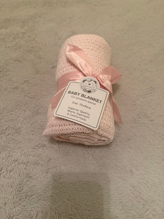 Snuggle Cellular Baby Blanket