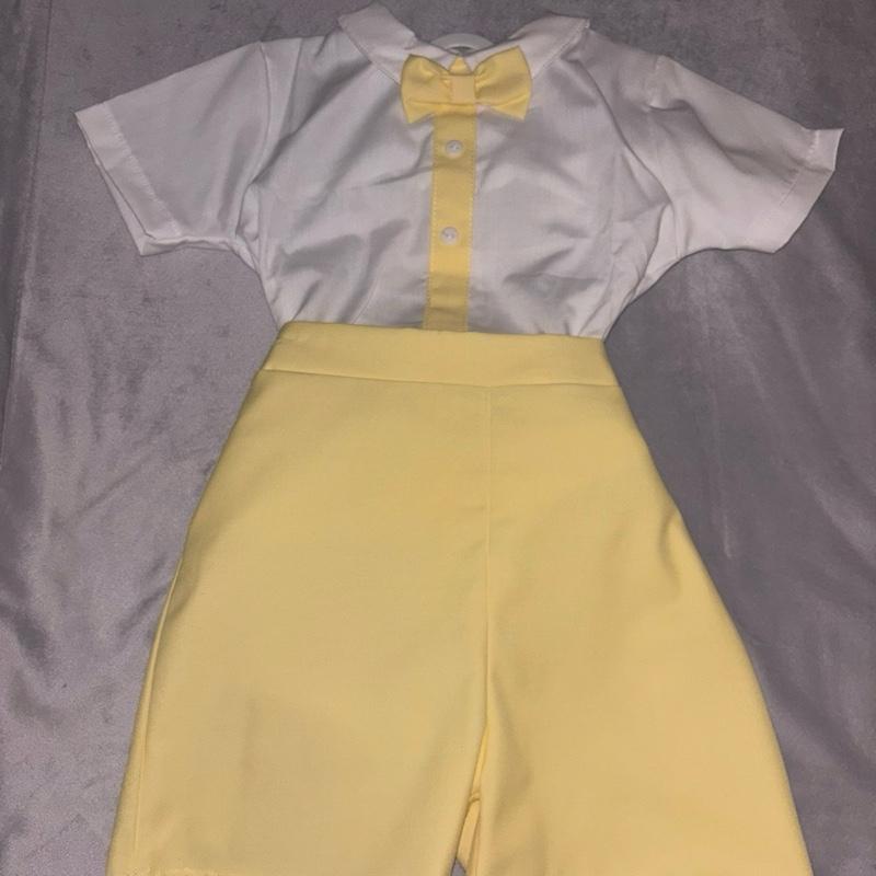 Daisy Lemon Romper Set
