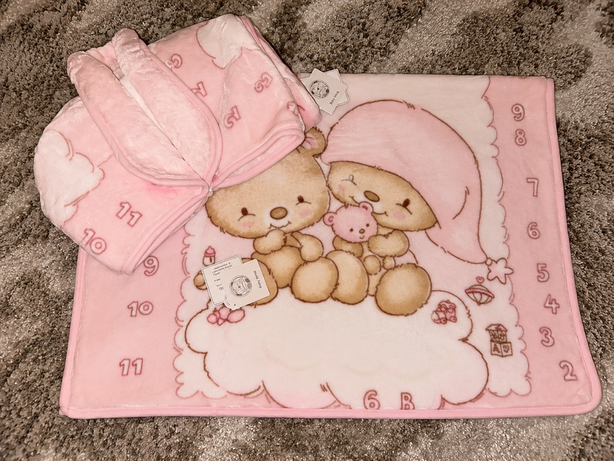 Mink Baby Wrap Blanket