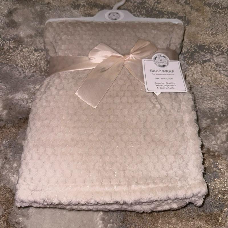 Baby Waffle Wrap Blanket - Soft Cozy 75X90cm Waffle Fabric Ideal for Wrapping and Securing Your Baby for Comfort and Warmth