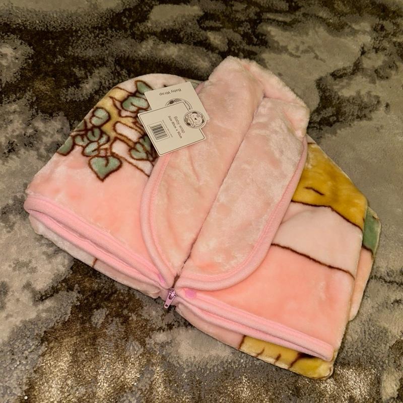 Mink Baby Wrap Blanket